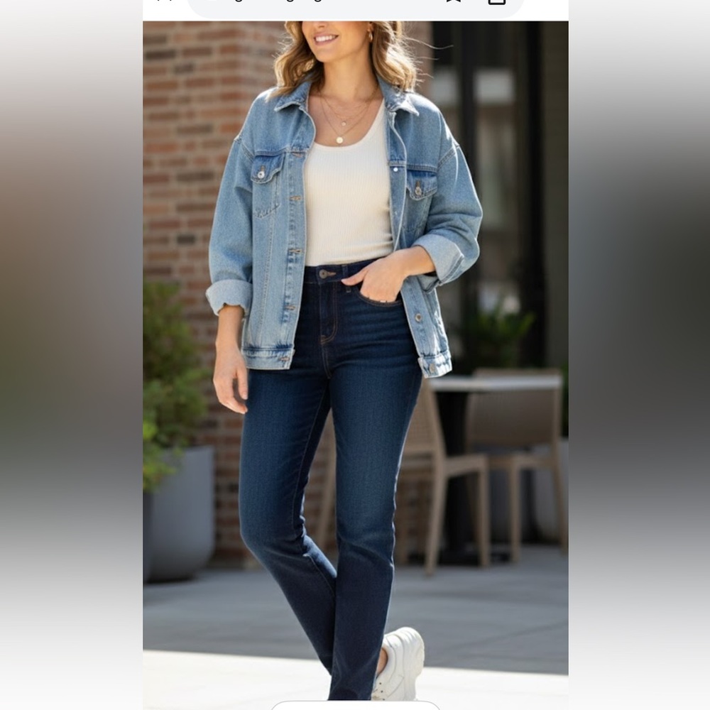 LOF Dark Blue Skinny Jeans